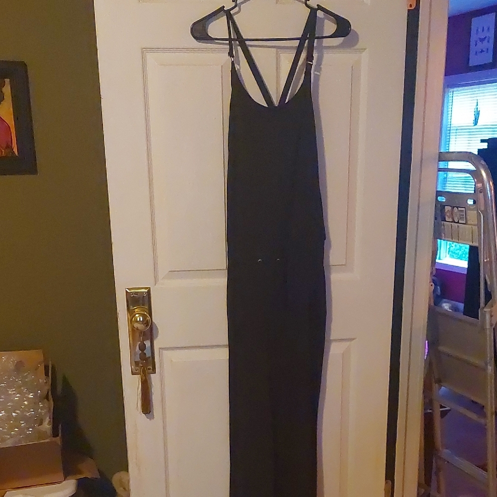 G-Star Black Backless Women's Jumpsuit
